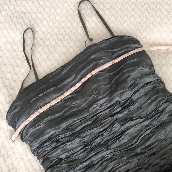 BCBG Silvery Cocktail Dress - Picture 6 of 8